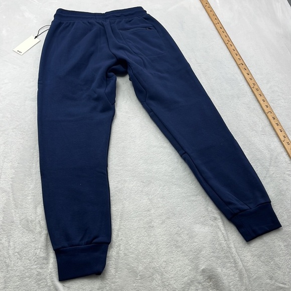 NEW Swet Tailor M Stretch Fleece Jogger Sweatpants Admiral Blue Cotton Blend Poc - Picture 2 of 11